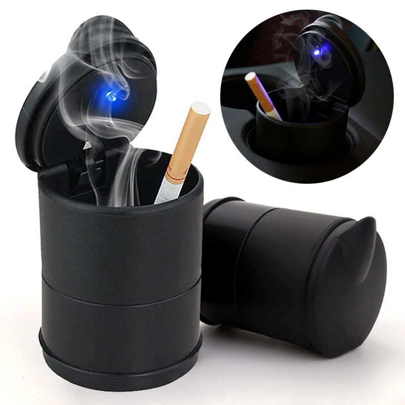 Vape Decoration - Tragbare Auto LED Aschenbecher Universal Auto