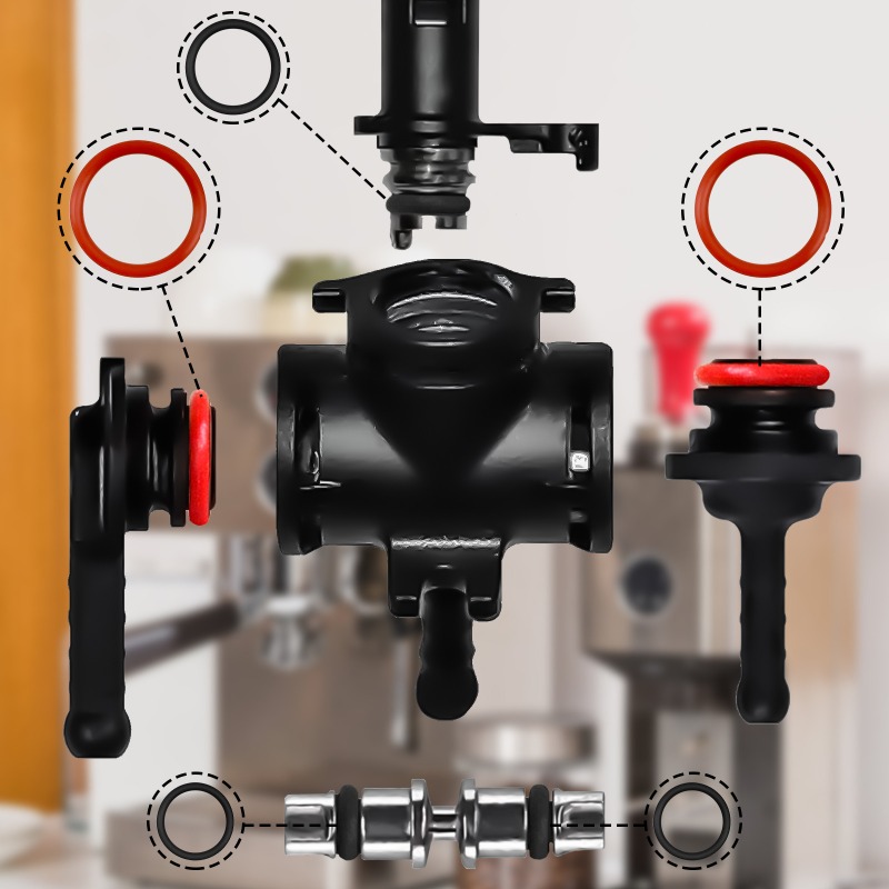 Tank O-Ring Seal - 15 Stück Gaggia Kaffeemaschinen-Ersatz-O-Ringe, 100% Silikon-Dichtung